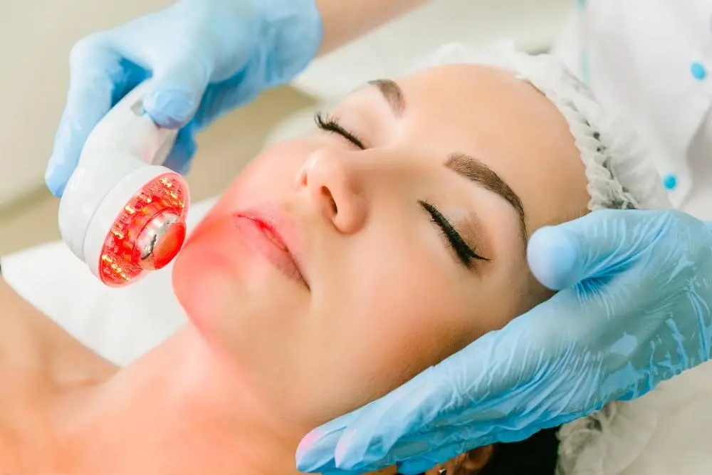 woman having non-surgical Morph8 treatment Holme Chapel